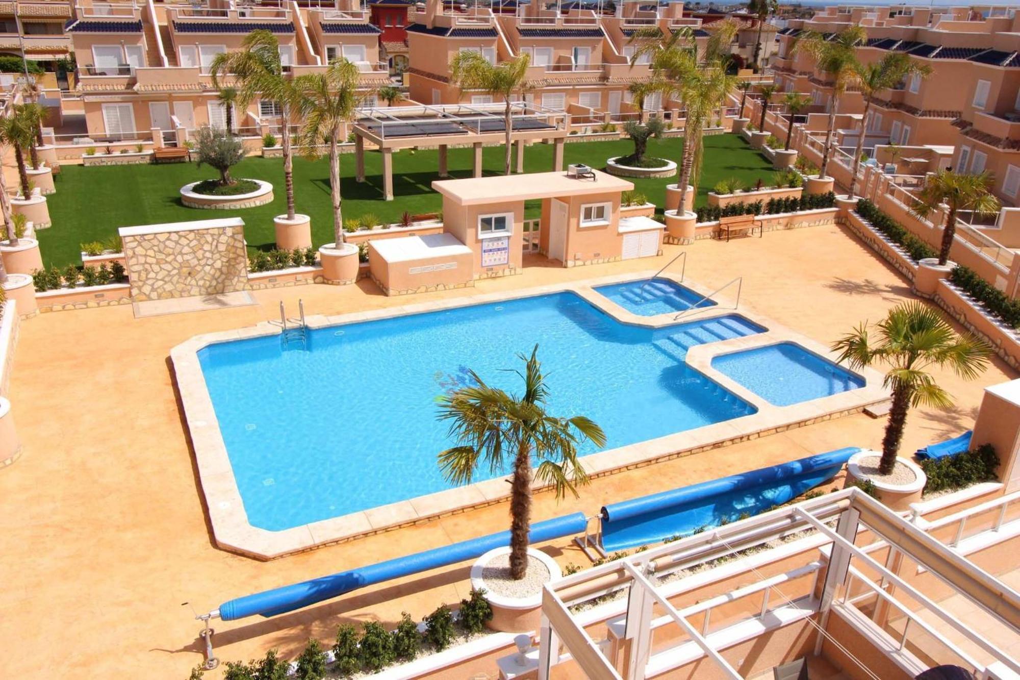 Duplex Campoamor Heated Pool Zewnętrze zdjęcie